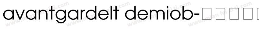 avantgardelt demiob字体转换